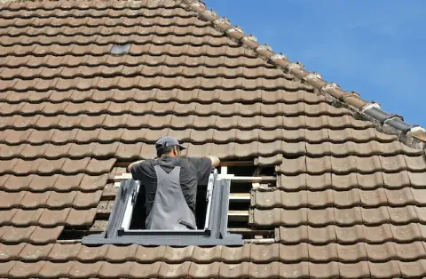 Pose de velux - Saint-Riquier-ès-Plains